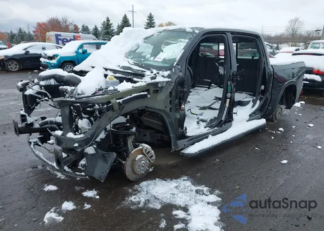 2022 Ram 1500 from USA, damaged, VIN 1C6SRFJT5NN166980